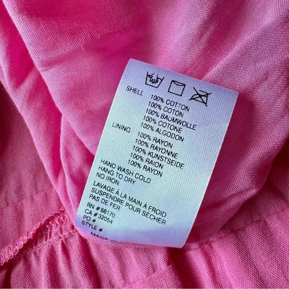 NWT RUE STIIC Backless Cotton Maxi Dress in PEONY PINK Size XS - Picture 13 of 15